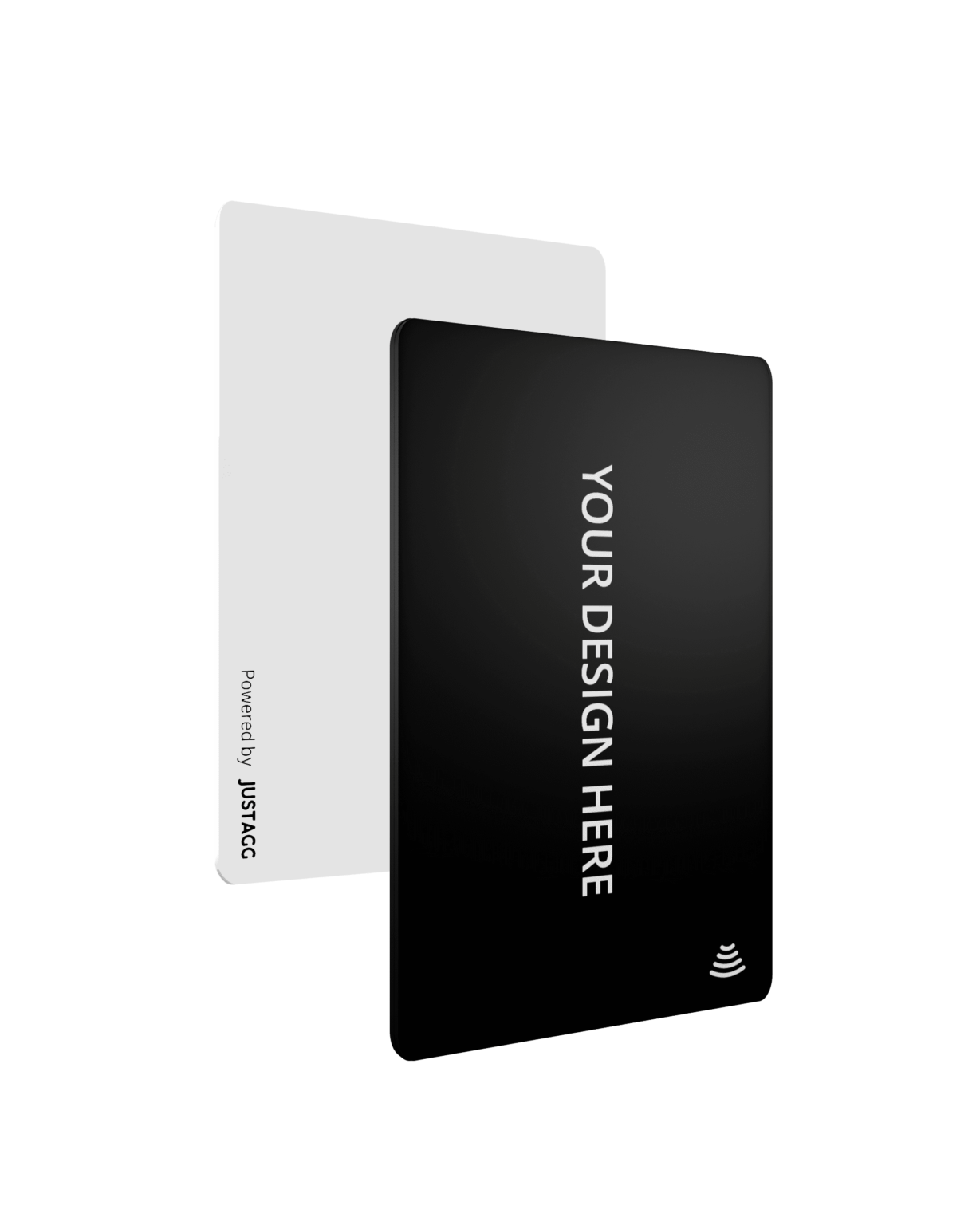 Justagg digital custom business cards