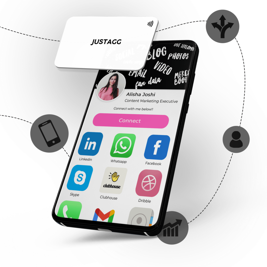 Visual Impact with Justagg Corporate Business Card
