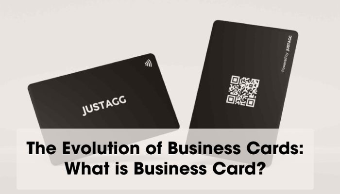 Evolution of Business Cards