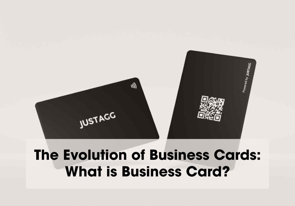 evolution of business cards