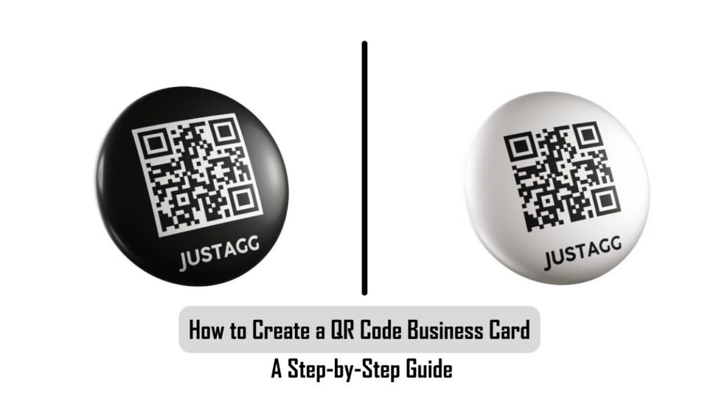 how to make qr code business card