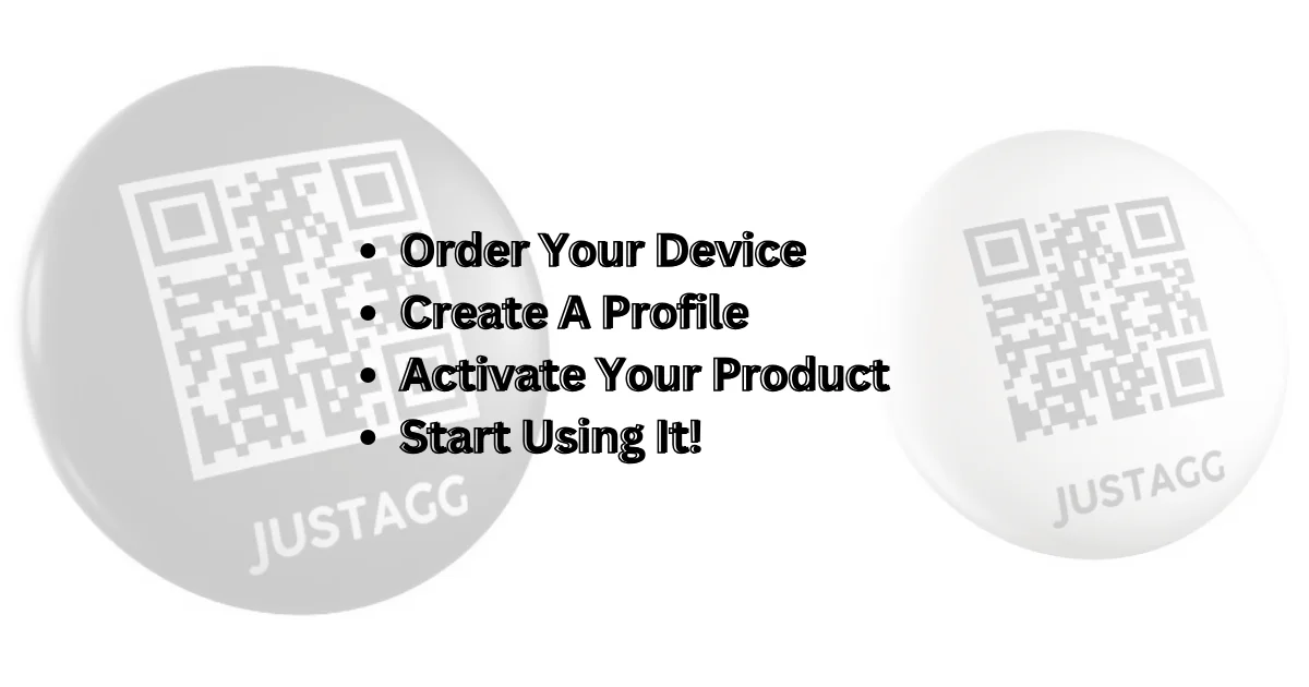 Steps to Get Your Justagg QR Code Business Card